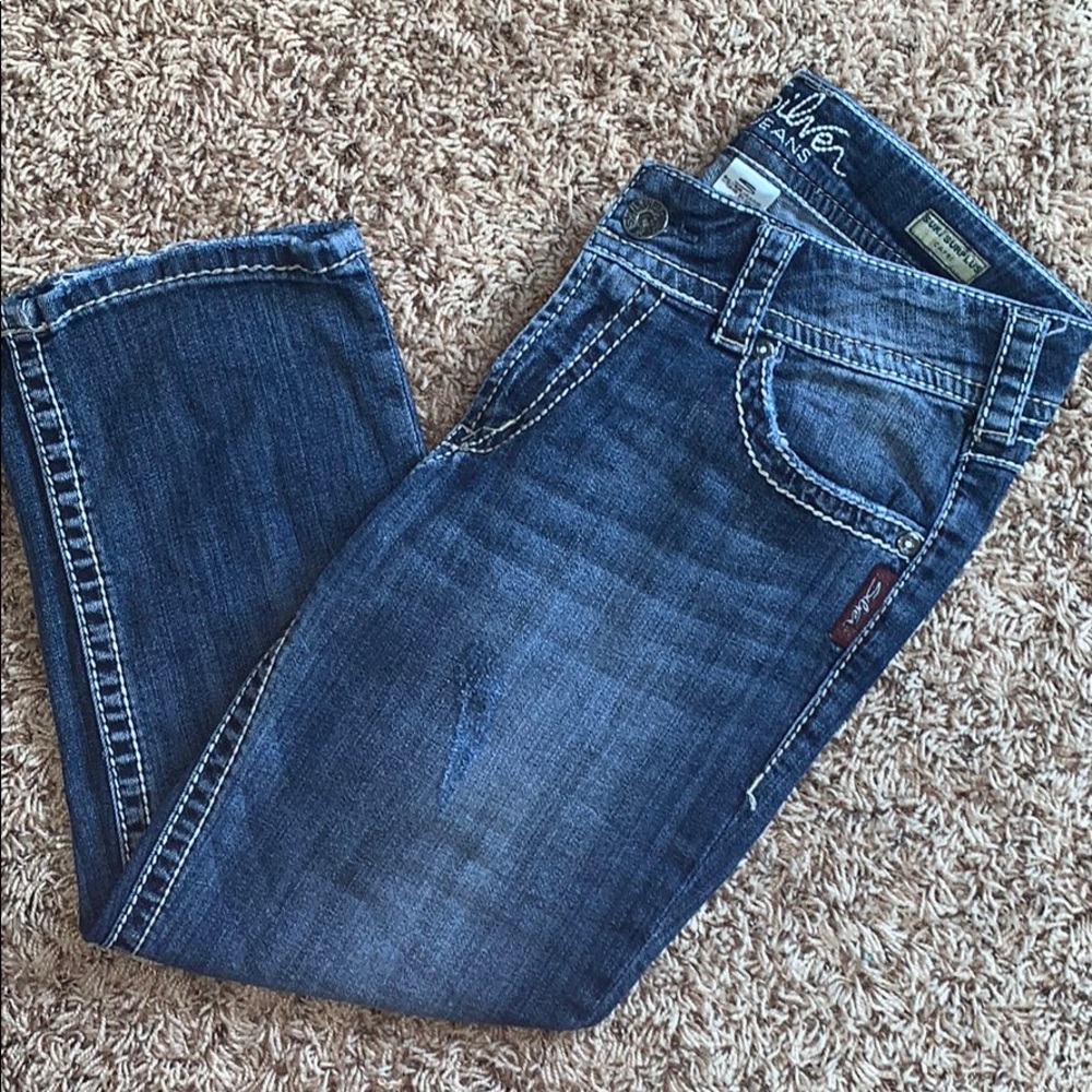 Suki Surplus Capri Silvers Jeans W29